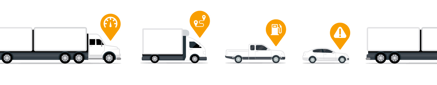 Vehicles tracked with Linxup GPS tracking