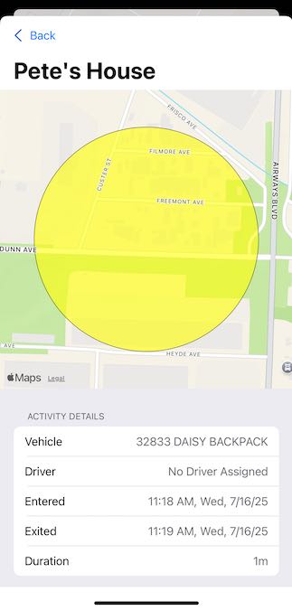 Geofences